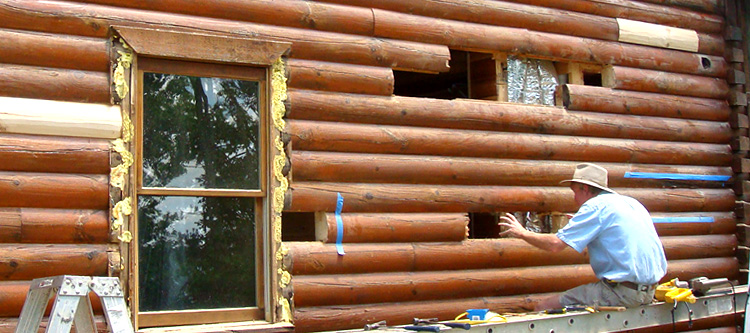 Log Home Repair Little River, Alabama